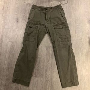 Banana Republic green cargo pants size 30/30